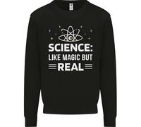 Scienza Come Magia But Vero Divertente Secchione Nerd Uomo Felpa Maglione