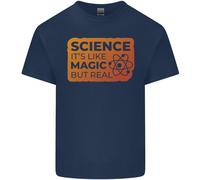Scienza Come Magia Ma Fisica Geek Uomo Cotone T-Shirt Tee Top