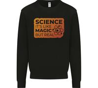 Scienza Come Magia Ma Fisica Reale Felpa Per Bambini Geek