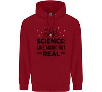 Scienza Come Magia Ma Reale Divertente Geek Nerd Felpa Per Bambini