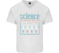 Scienza Come Religione Ateo Atei Evoluzione Maglietta In Cotone A V Per Uomo