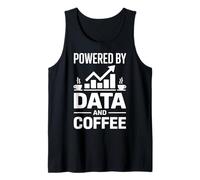 Scienza dei dati divertenti dei dati e del caffè Canotta
