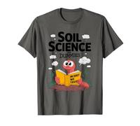 Scienza del Suolo Lombrico nella Terra di Cui Ci fidiamo Maglietta
