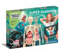 Scienza divertente Super Anatomia Lingua Polacca Clementoni 50919