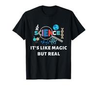 Scienza - È Come la magia ma Il Vero Nerd Geek insegna Maglietta