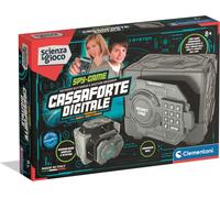 Clementoni Scienza e Gioco - Spy Game Cassaforte Digitale, Assembla la Cassaforte e Custodisci i Tuoi Segreti, Bambini 8+ Anni, Gioco Made in Italy, Lingua Italiana, 19380
