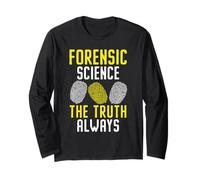 Scienza Forense La Verità Sempre Scienziato Forense Maglia a Manica