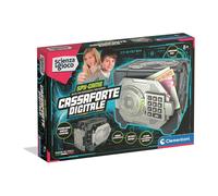 Clementoni Scienza e Gioco - Spy Game Cassaforte Digitale, Assembla la Cassaforte e Custodisci i Tuoi Segreti, Bambini 8+ Anni, Gioco Made in Italy, Lingua Italiana, 19380