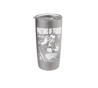 Scienza Halloween Pannello Solare Vampiro Fotoni Del Terrore Bicchiere termico in acciaio inox doppia parete