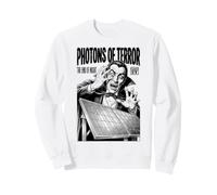 Scienza Halloween Pannello Solare Vampiro Fotoni del Terrore Felpa