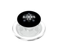 Scienza Molecole Atomi Chimica Fisica Insegnante PopSockets PopGrip per MagSafe