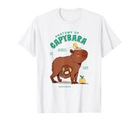 Scienza Naturale Libro di Testo Anatomia Porcellino d'Acqua Maglietta