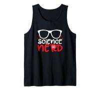 Scienza Nerd Chimica Geek Occhiali Scienziato Canotta