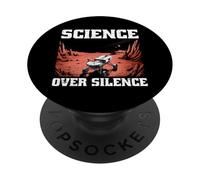 Scienza oltre il silenzio Esplorazione spaziale Rover Amante PopSockets PopGrip Adesivo