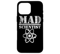 Scienza pazza Scienziato Atomo Nerd Chimica Fisica Tecnologia Custodia per iPhone 16 Pro Max