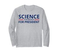 Scienza per Il Presidente Divertente STEM Umorismo per scienziati Maglia a Manica