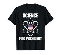 Scienza per Il Presidente Divertente STEM Umorismo per scienziati Maglietta