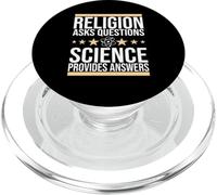 Scienza, Religione pone domande, la scienza fornisce risposte PopSockets PopGrip per MagSafe
