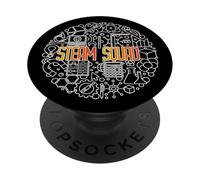 Scienza, Tech, Ingegneria, Arte e Matematica - STEAM Squad PopSockets PopGrip Adesivo