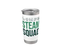 Scienza, tecnologia, ingegneria, arte e matematica - STEAM Squad Education Bicchiere termico in acciaio inox doppia parete