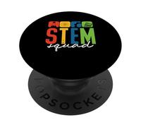 Scienza Tecnologia Ingegneria Matematica Insegnante STEM Squad PopSockets PopGrip Adesivo