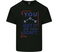Scienza Voi Get It O Voi Don'T Smanettone Divertente Uomo Cotone T-Shirt