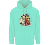 Scienza Vs Arte Cervello Arte IQ Fisica Bambini Felpa