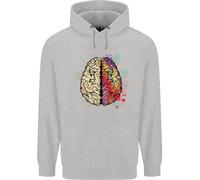 Scienza Vs Arte Cervello Arte IQ Fisica Bambini Felpa