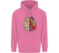 Scienza Vs Arte Cervello Arte IQ Fisica Uomo Felpa