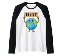 Scienze ambientali | Giornata della Terra | Resistere ai cambiamenti climatici Maglia con Maniche Raglan