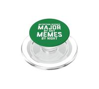 Scienze della nutrizione Major By Day Memes Night Dietetica Studente PopSockets PopGrip per MagSafe