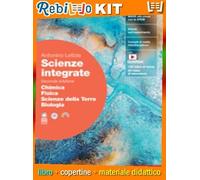 SCIENZE INTEGRATE VOL. U (9788808199706) - Libro Scolastico + Kit Scuola con Copertine Rebillo