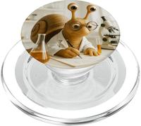 Scienziato famoso di lumaca fantasy PopSockets PopGrip per MagSafe