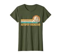 Scienziato Forense Autopsia Rockstar Maglietta