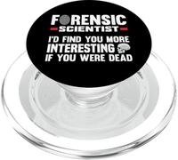 Scienziato forense Coroner Studente di scienze forensi PopSockets PopGrip per MagSafe