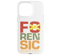Scienziato forense | Investigazione Criminalistica | Forense Custodia per iPhone 15 Pro Max