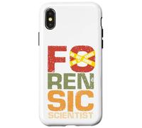 Scienziato forense | Investigazione Criminalistica | Forense Custodia per iPhone X/XS