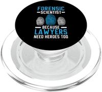 Scienziato forense perché gli avvocati hanno bisogno di eroi troppo forensi PopSockets PopGrip per MagSafe