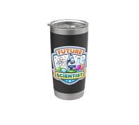 Scienziato Futuro Bambini Bambini Bambini Amante della Scienza Ragazza Ragazzo Bicchiere termico in acciaio inox doppia parete