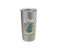 Scienziato futuro Bambini Scienza STEM Studente Bicchiere termico in acciaio inox doppia parete
