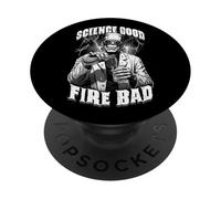 Scienziato Halloween Divertente Frankenstein Scienza Buon Chimico PopSockets PopGrip Adesivo