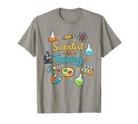 Scienziato in Formazione per Bambini curiosi Studenti Scienza Humo Maglietta
