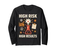 Scienziato pazzo Chaos Control Chimica Humor Regalo Maglia a Manica