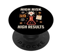 Scienziato pazzo Chaos Control Chimica Humor Regalo PopSockets PopGrip Adesivo