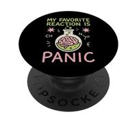 Scienziato pazzo Chaos Control Chimica Humor Regalo PopSockets PopGrip Adesivo