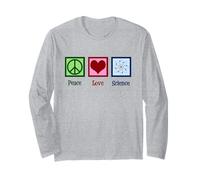 Scienziato Sveglio della Scienza dell'amore della Pace Maglia a Manica