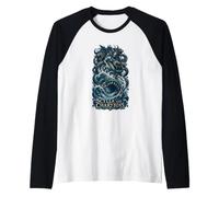 Scilla e Charybdis Mitologia dei Mostri marini greci Maglia con Maniche Raglan