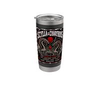 Scilla e Charybdis Mitologia greca Odissea Heavy Metal Bicchiere termico in acciaio inox doppia parete