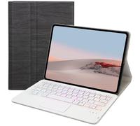 SCIMIN Custodia per tastiera per Microsoft Surface Go | Surface Go 2 | Surface Go 3 | Surface Go 4, tastiera wireless Bluetooth Folio Case | Tastiera retroilluminata | Touch Mouse