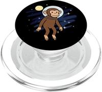 Scimmia Astronauta Spazio Amante Animali Luna Ragazzi Ragazze Bambini PopSockets PopGrip per MagSafe